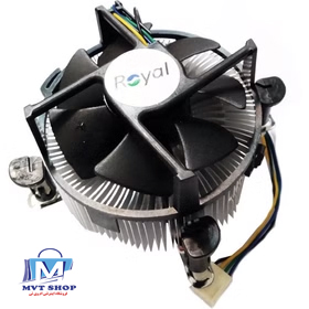 فن پردازنده رویال LN-COOLER-775-1155 – خنک‌کنندگی پایدار، نصب آسان، اقتصادی